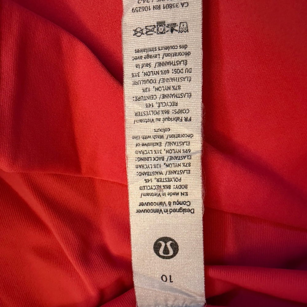 lululemon athletica Pink Pleated Skater Skirt - Picture 3 of 3